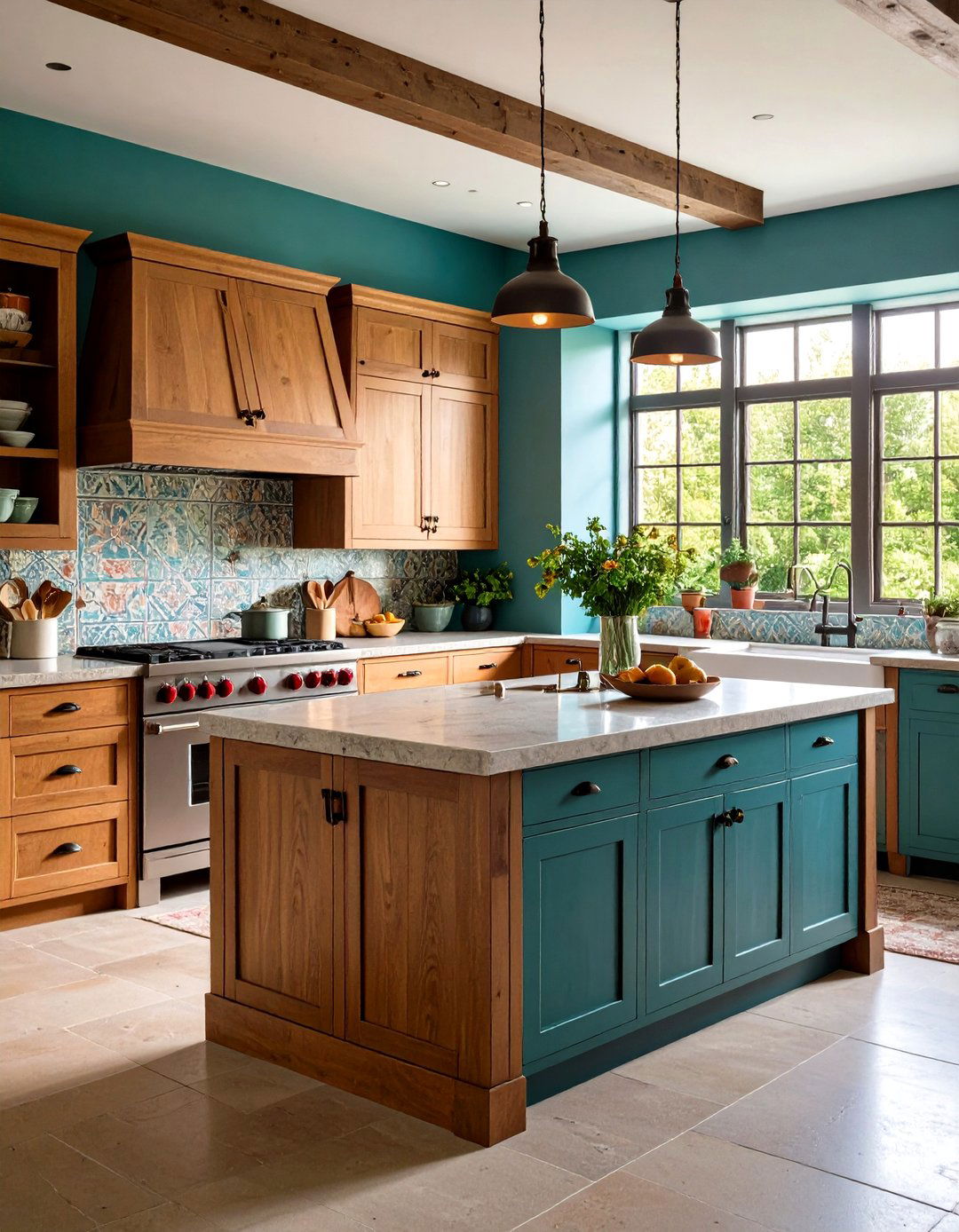 Textured Townhouse Kitchen Finishes - 20 Townhouse Kitchen Ideas
