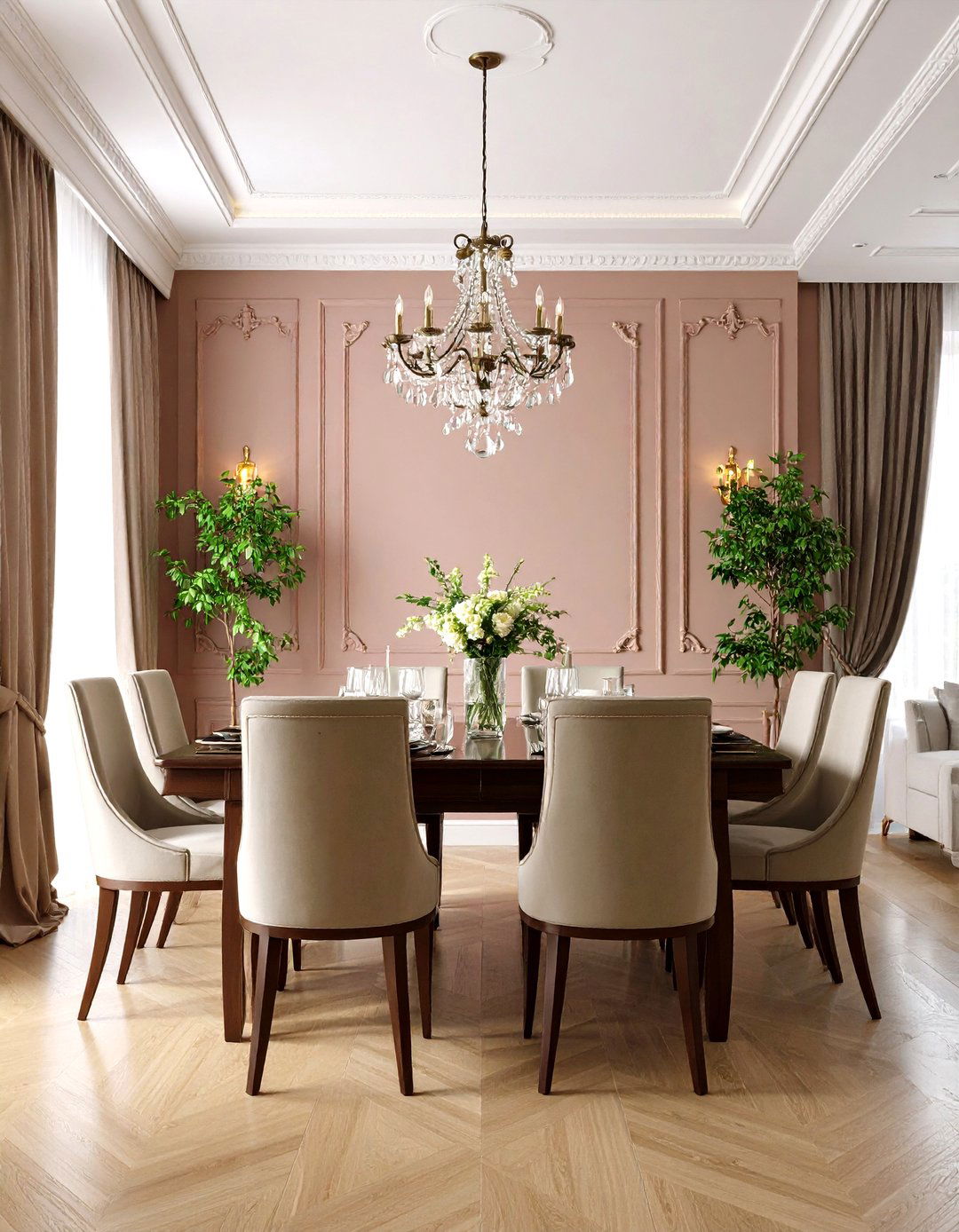Textured Wall Trim Surfaces - 20 Wall Trim Ideas