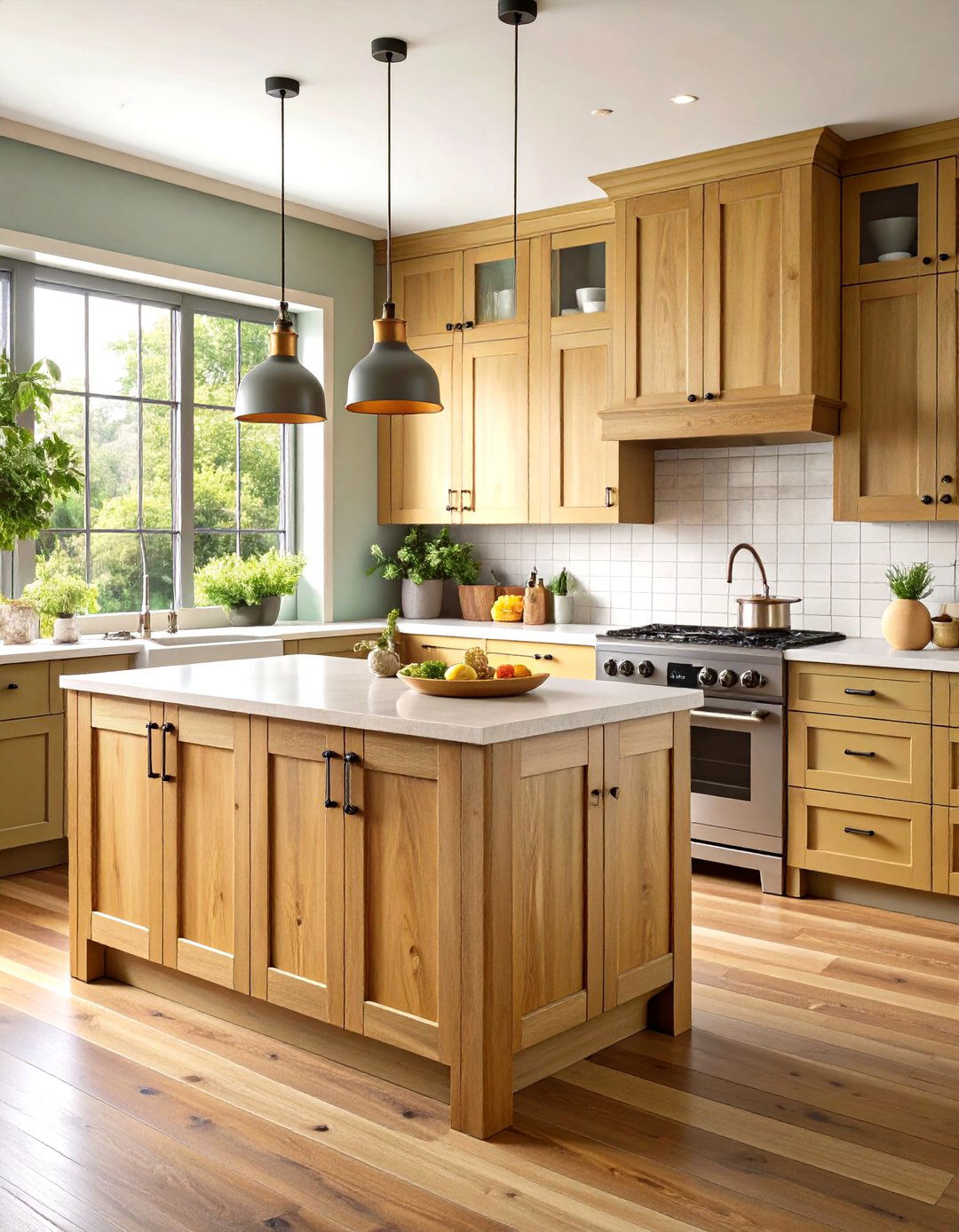 Textured Wood Kitchen Door Collection - 20 Kitchen Door Design Ideas