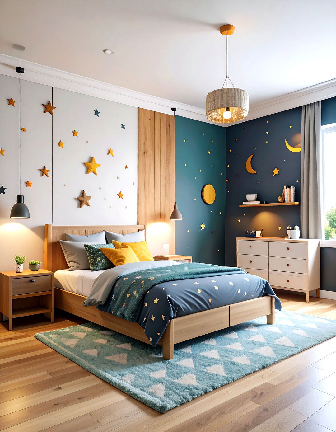 Themed Accent Walls - 20 Tween Bedroom Ideas