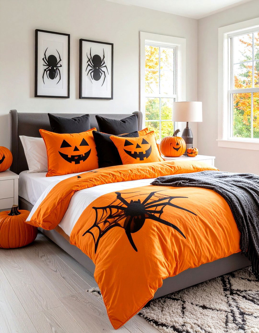 Themed Bedding and Throw Pillows - 20 Spiderman Room Decor Ideas