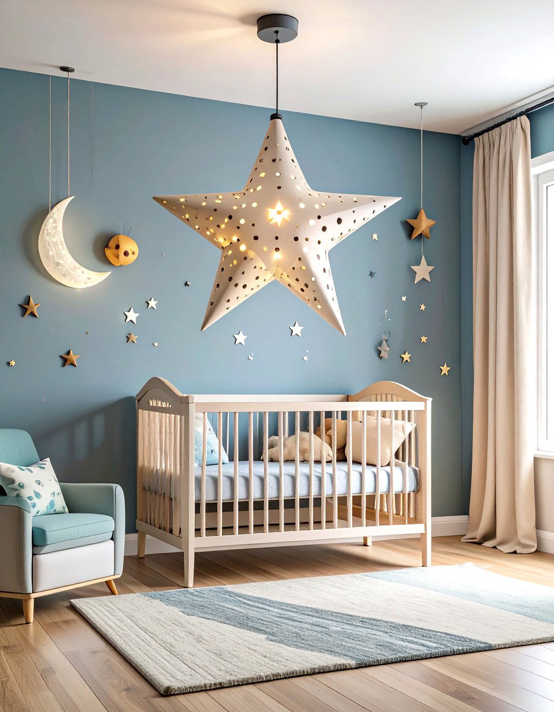 Themed Curtains and Window Shades - 20 Star Wars Nursery Ideas
