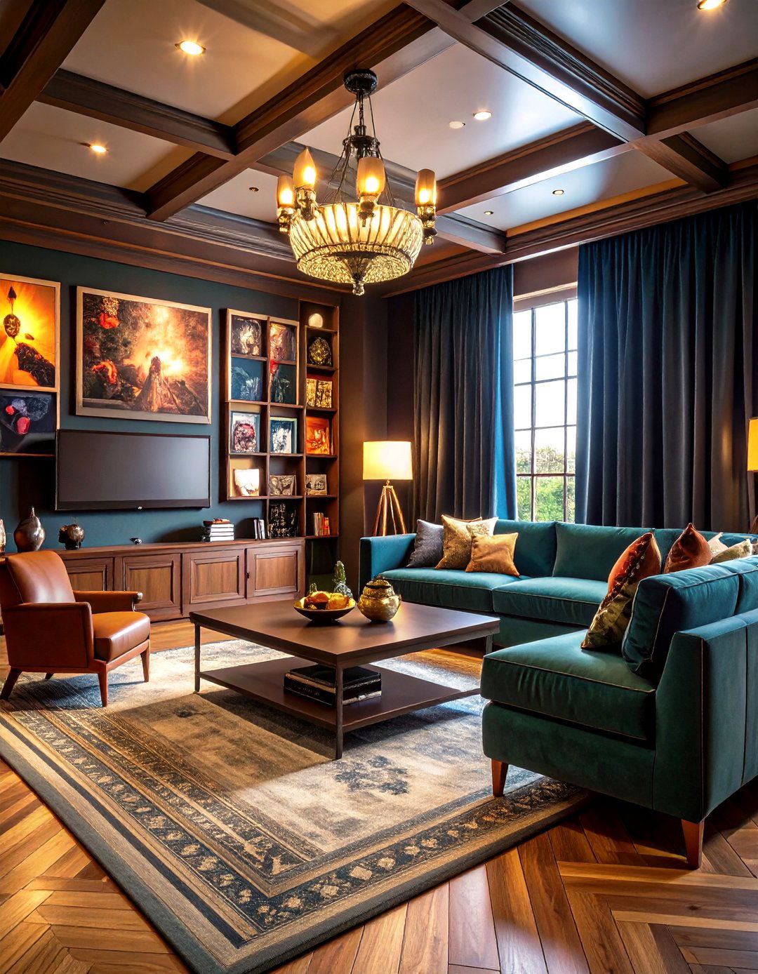 Themed Decorative Elements - 20 Small Media Room Ideas