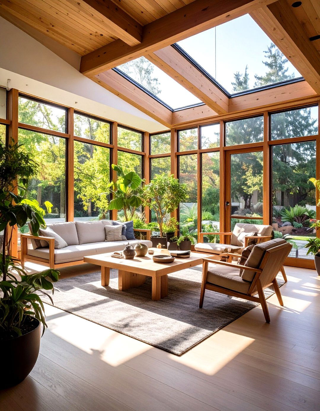 Therapeutic Garden Therapist Room with Indoor Outdoor Connection - 20 Therapist Room Ideas