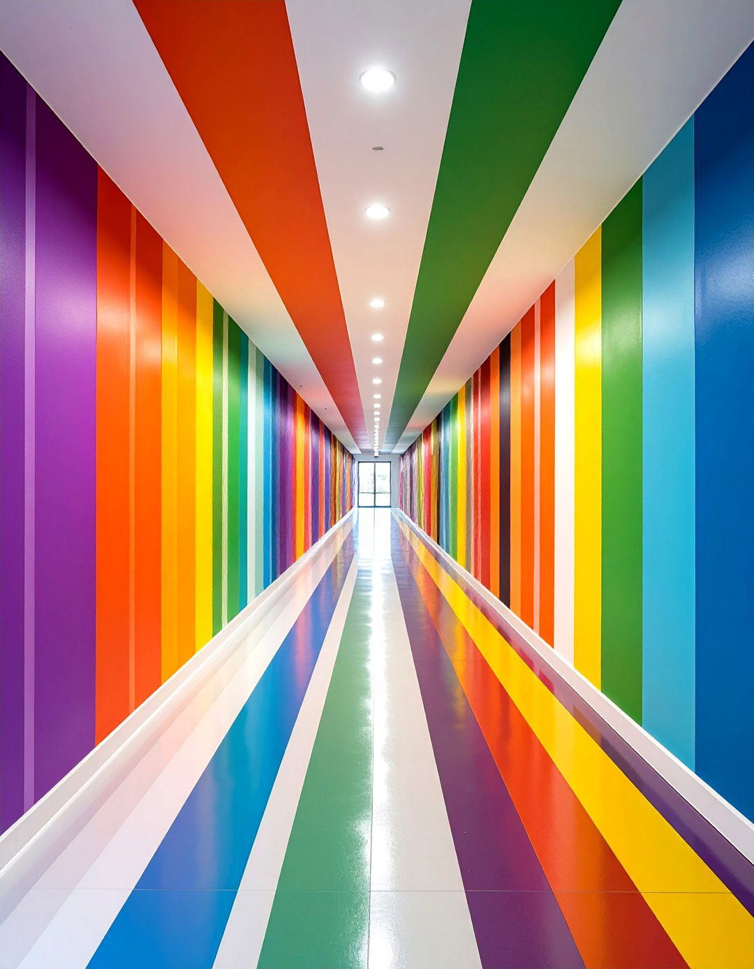 Thick Striped Wall - 20 Wall Painting Ideas of Any Room