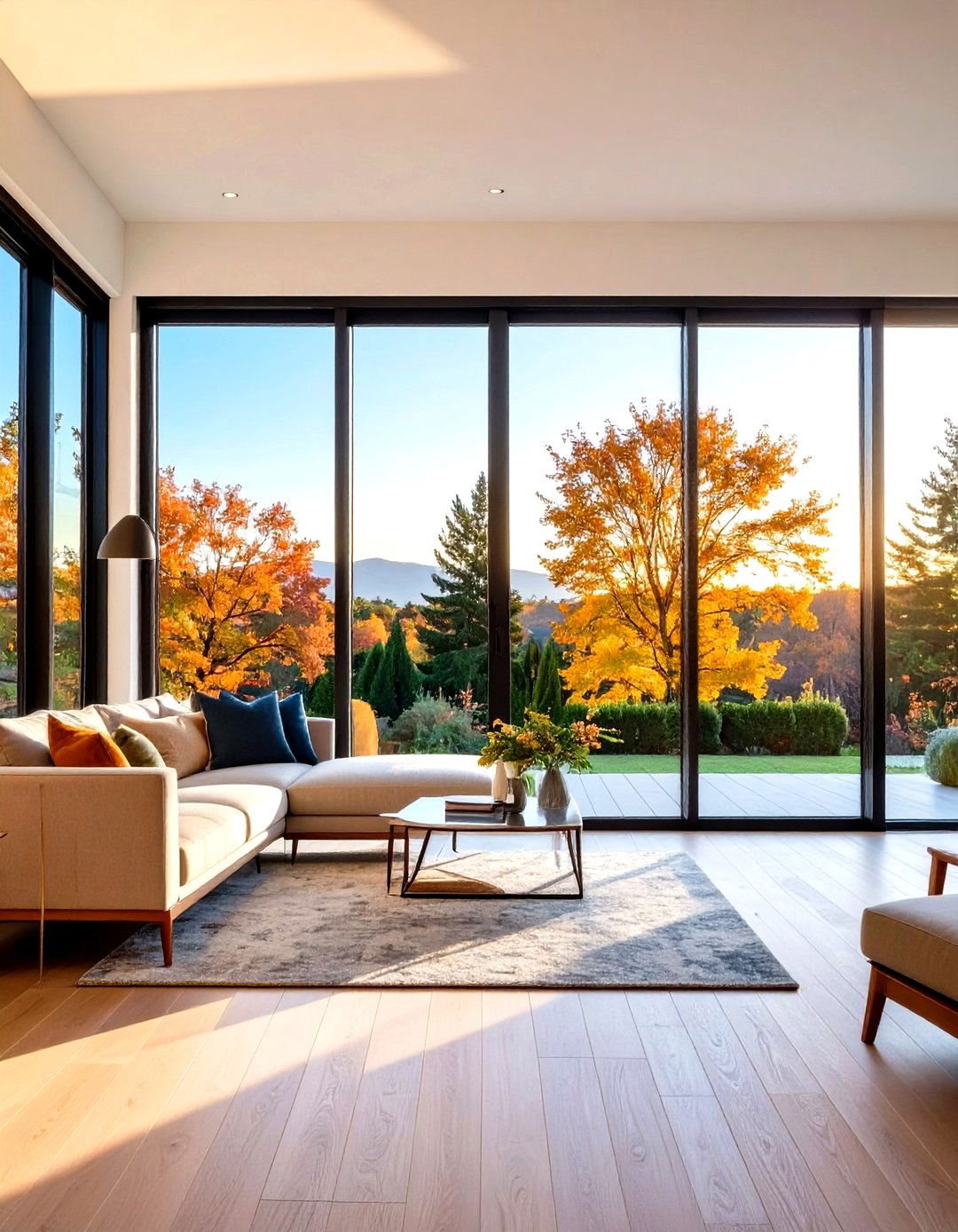 Thin Profile Minimalist Window Trim - 20 Modern Window Trim Ideas