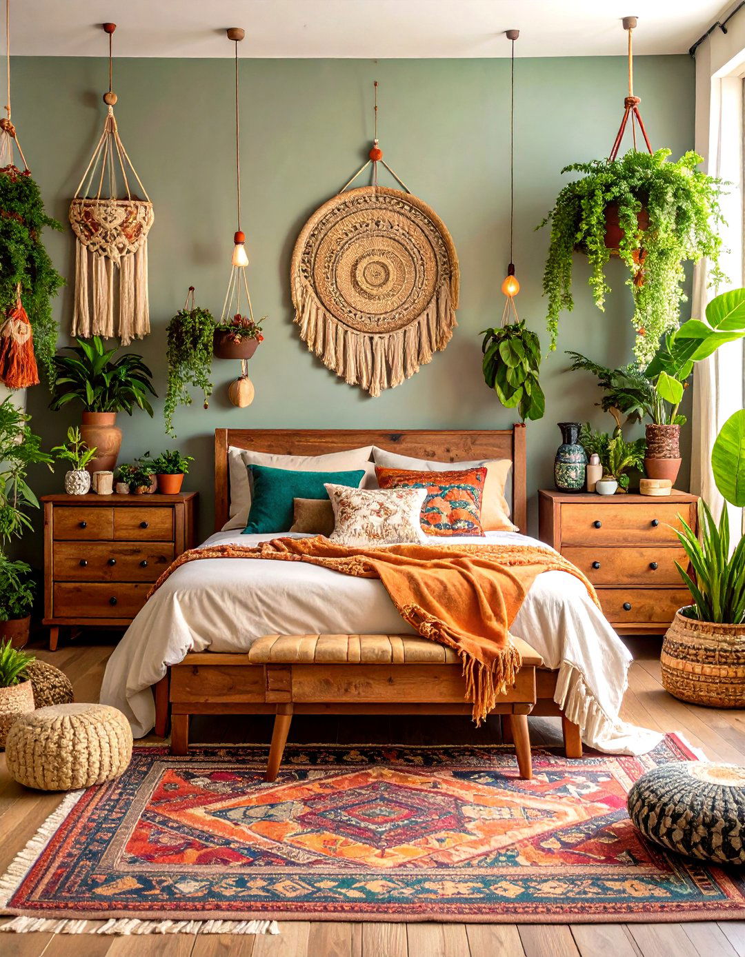 Thrift and Swap Sustainability Ethos - 20 Hippie Bedroom Ideas