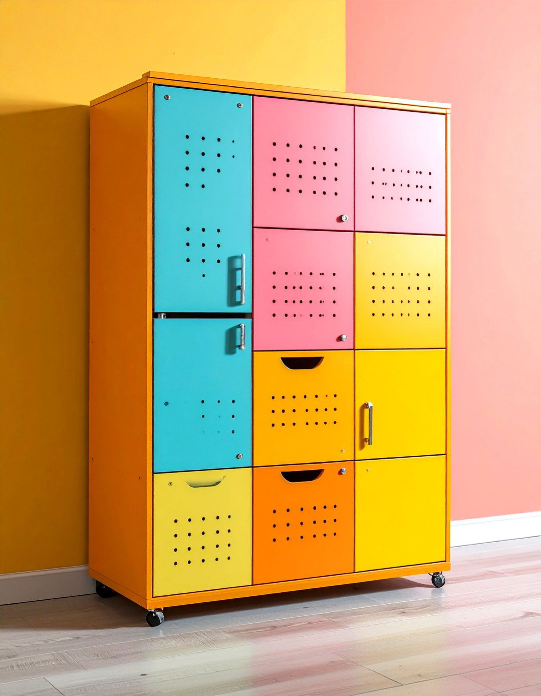 Tilt Out Cabinet Keeps Dust Off Daily Pairs - 20 Garage Shoe Storage Ideas