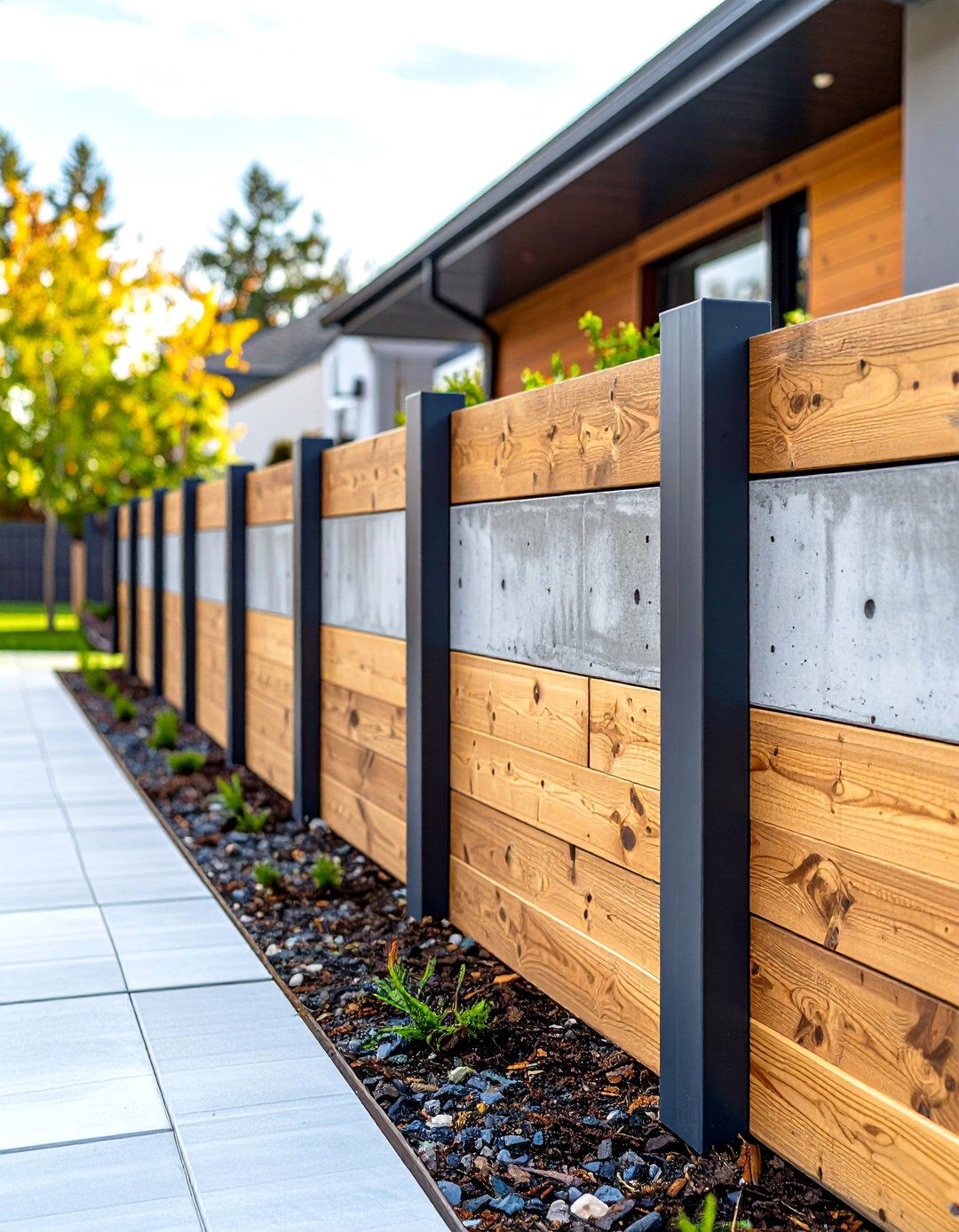 Timber Sleeper Retaining Wall - 20 Inexpensive Retaining Wall Ideas