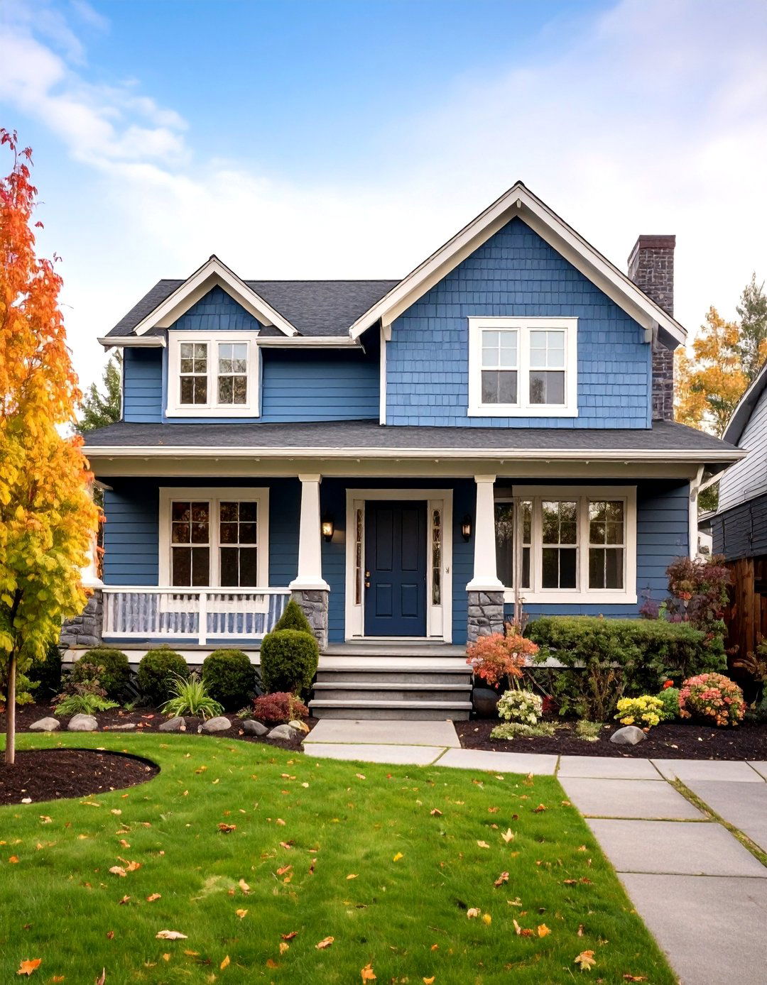 Timeless Dual Tone Charm - 20 Two-tone Siding Designs