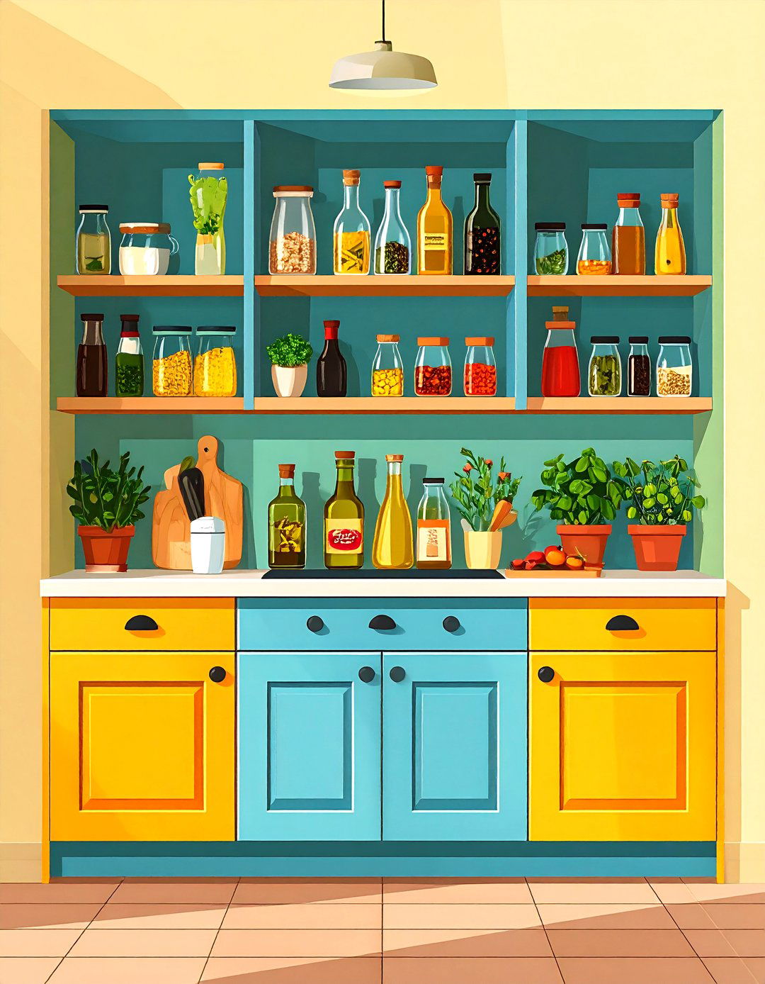 Tiny Cabinet Nooks on Sides - 20 Small Kitchen Storage Ideas