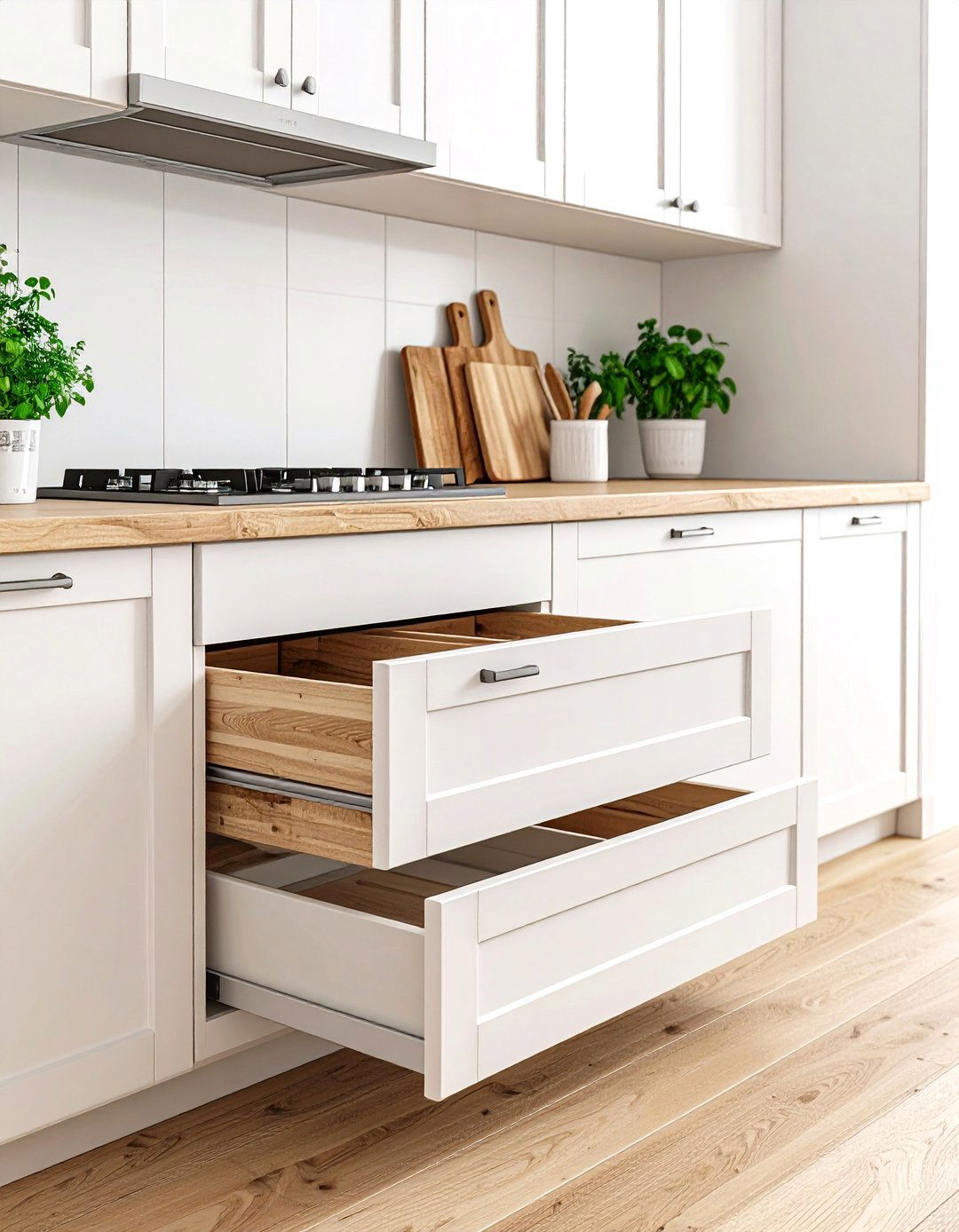 Toe Kick Cabinet Storage Drawers - 20 cabinet storage ideas