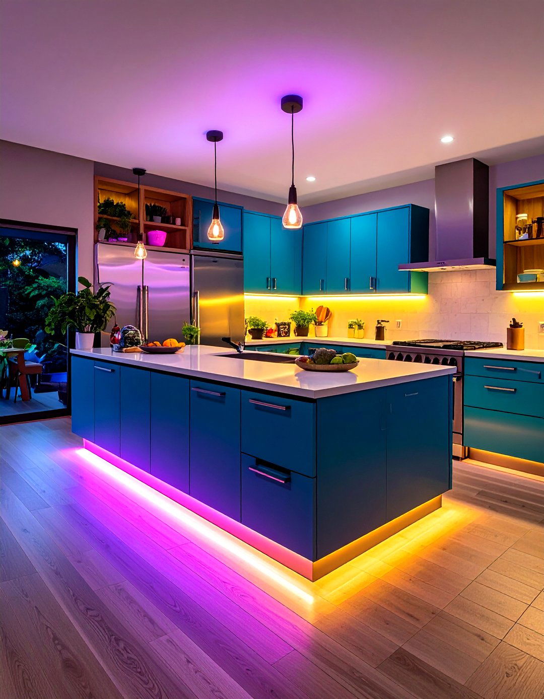 Toe Kick Lighting - 20 Small Kitchen Lighting Ideas