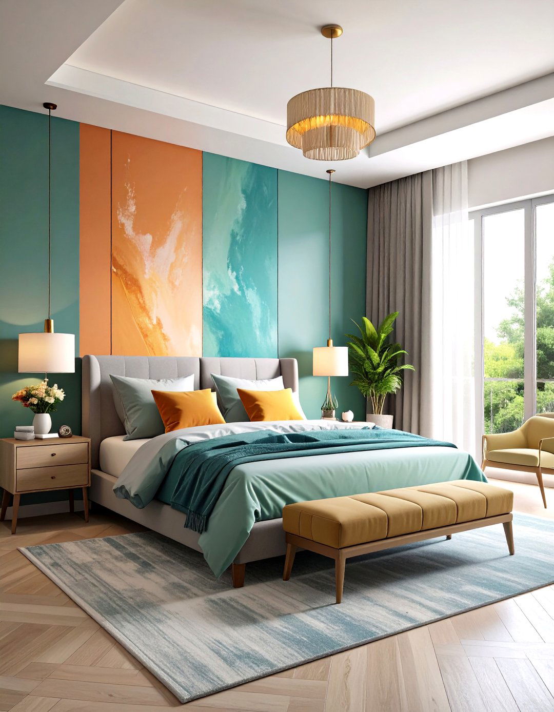 Tone on Tone Wall Painting - 20 Wall Painting Ideas of Any Room