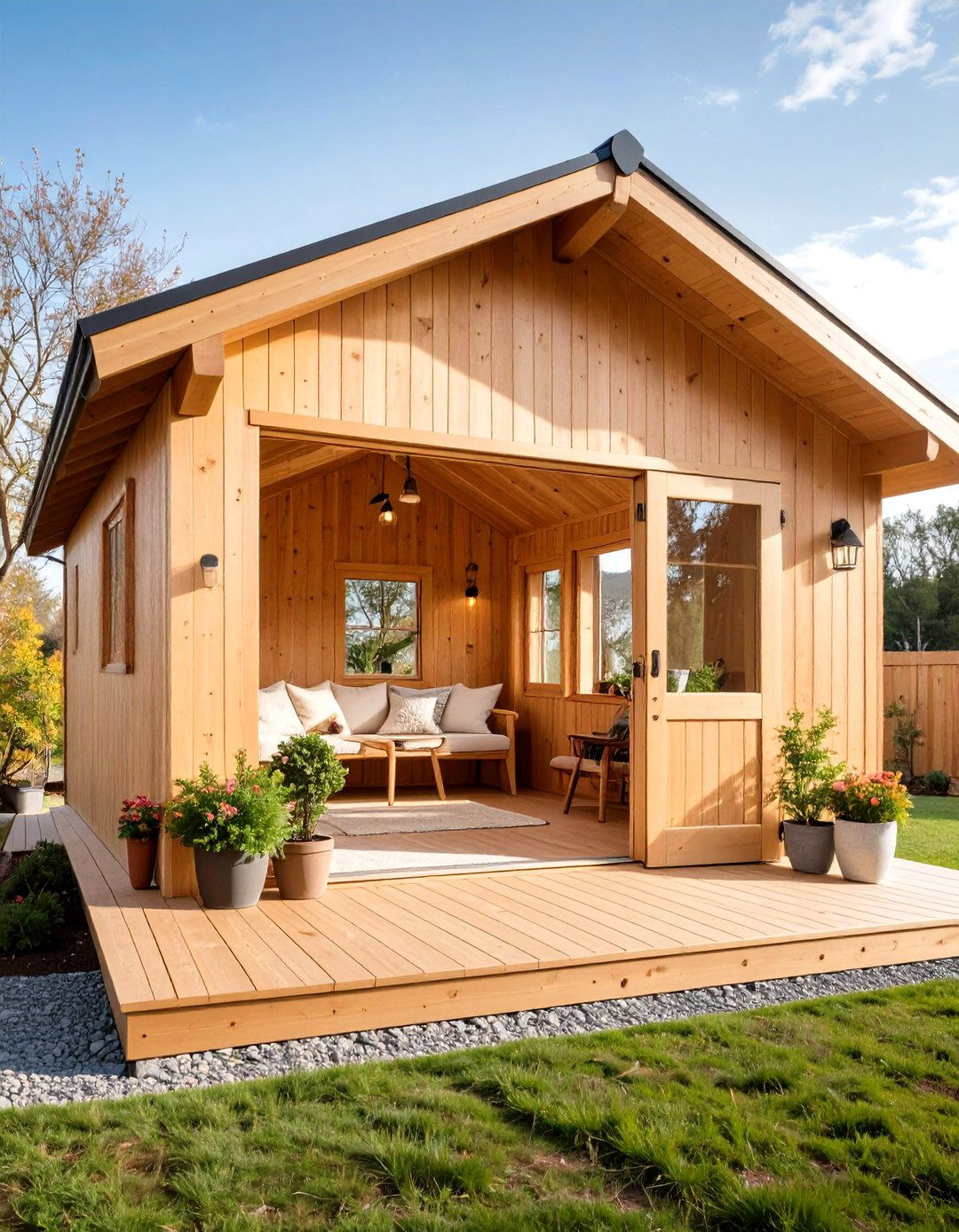 Tongue and Groove Paneling - 20 Shed Ceiling Ideas