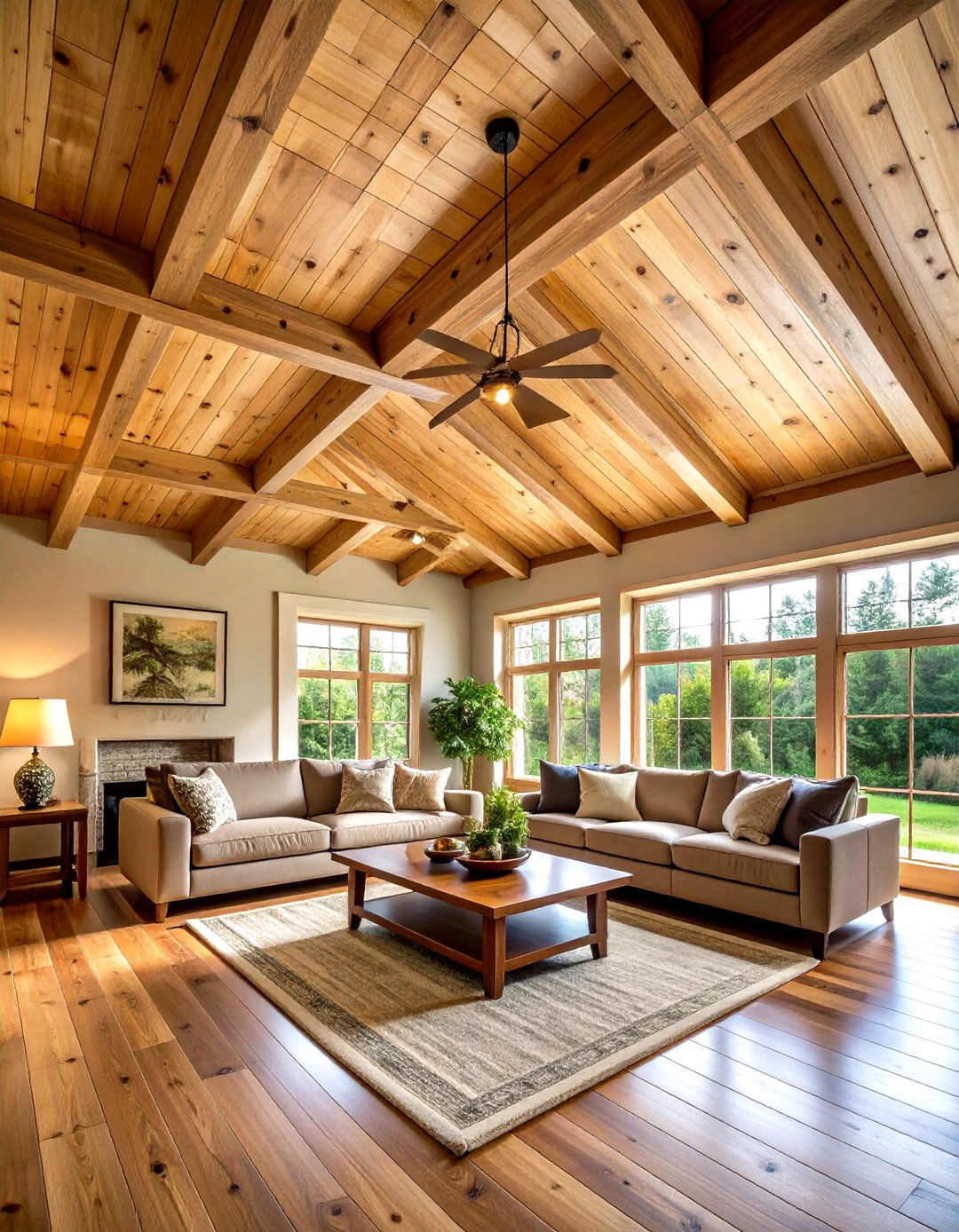 Tongue and Groove Wood Ceiling Ideas - 20 Cheap Ceiling Ideas