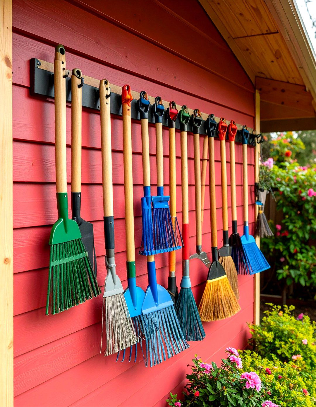 Tool Hangars and Hangers - 20 Shed Organization Ideas