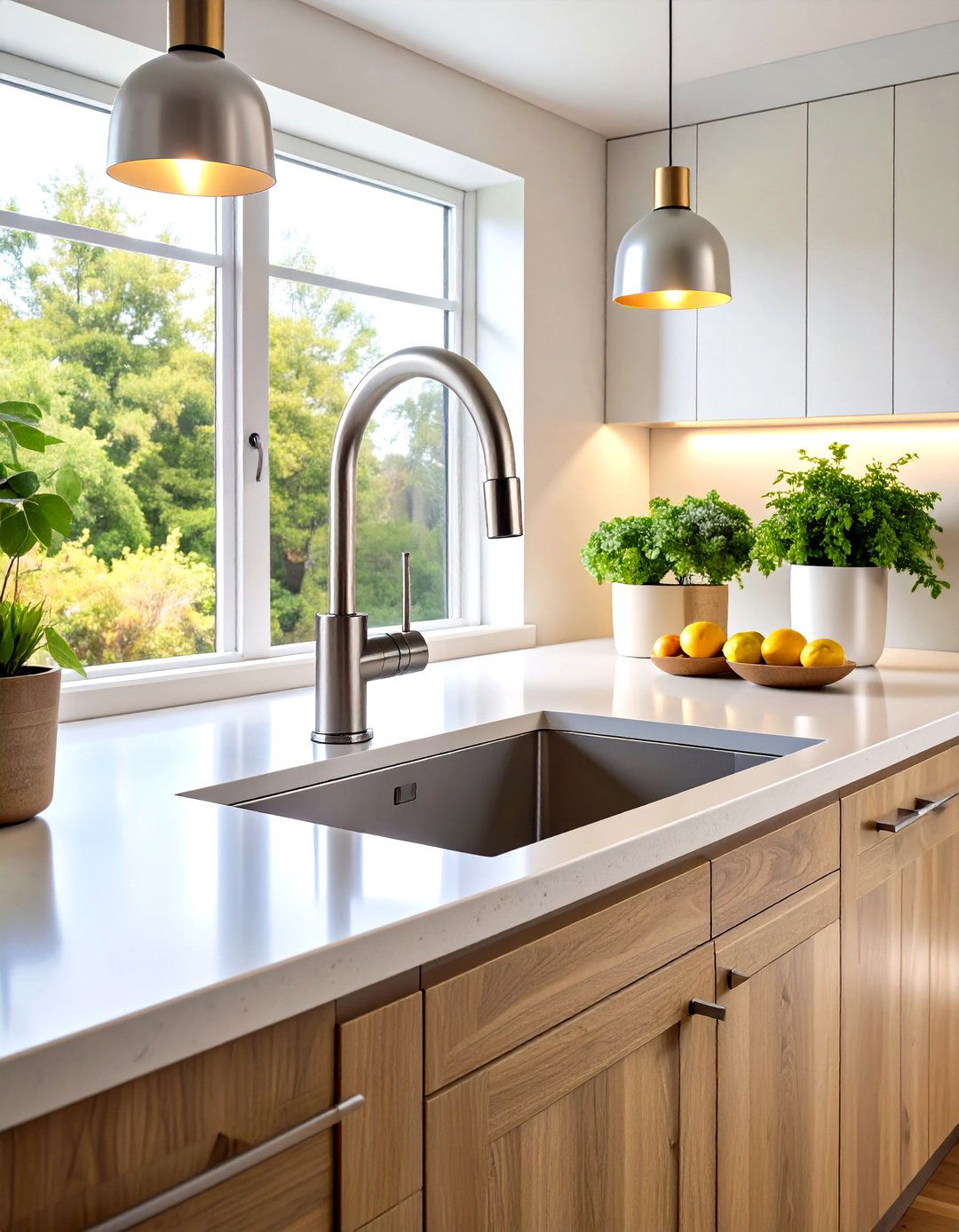 Touchless Kitchen Faucet Elevates Hygiene - 20 Dream Kitchen Ideas