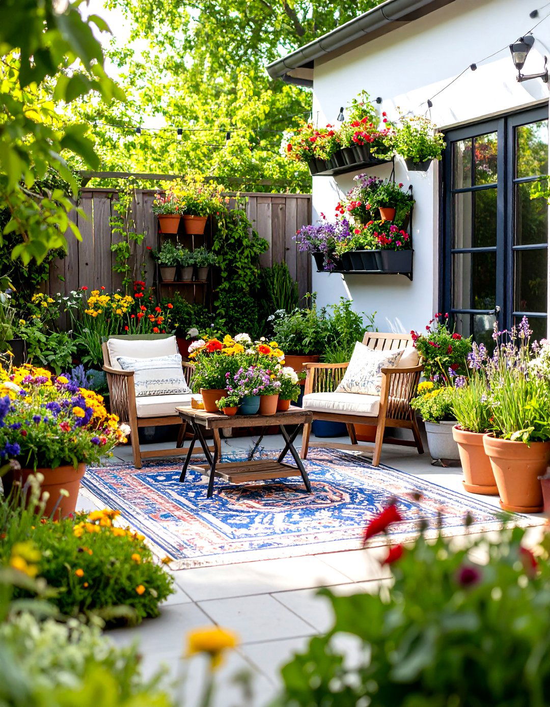 Townhouse Patio Container Garden Paradise - 20 townhouse patio ideas