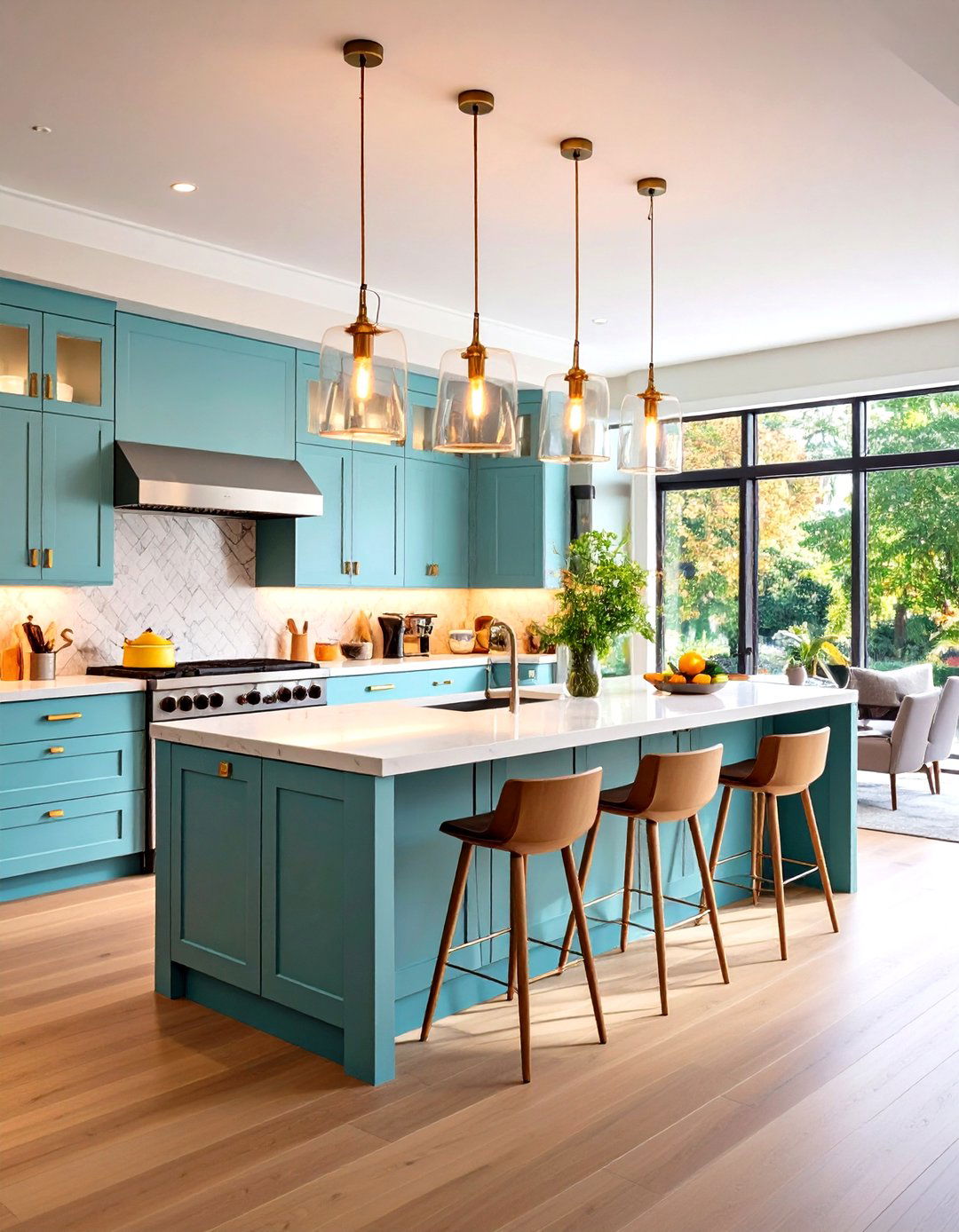 Track Lighting for Open Concept Integration - 20 Kitchen Track Lighting Ideas