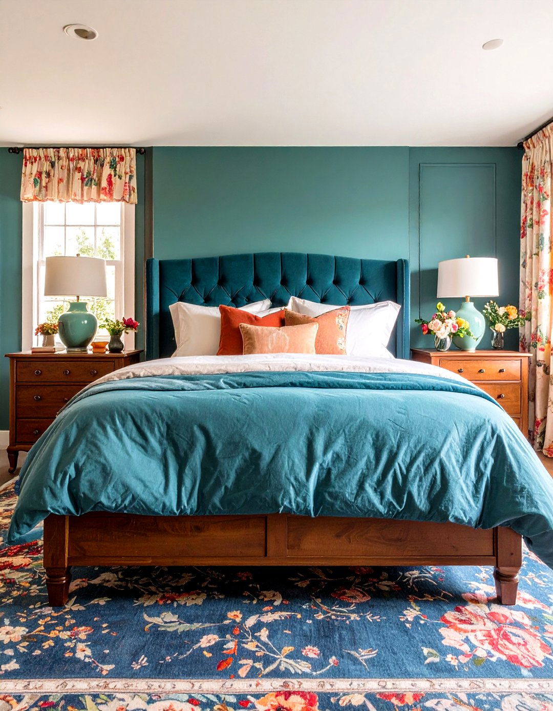 Traditional Bedroom with Symmetrical Design Elements - 20 Traditional Interior Design Ideas