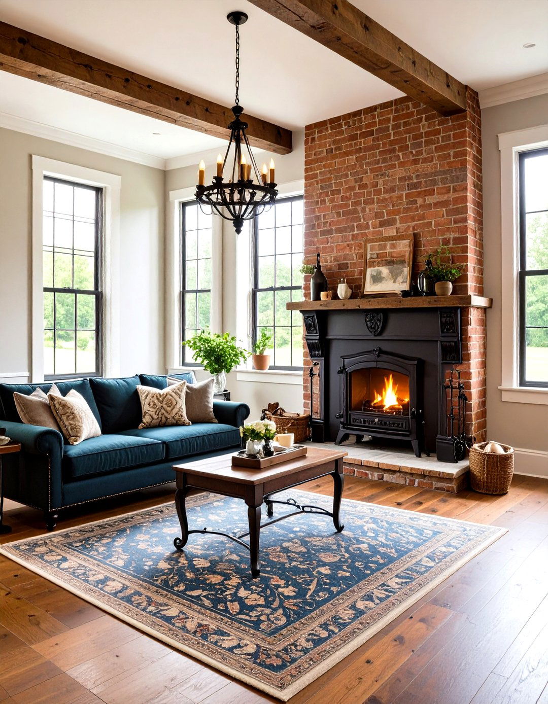 Traditional Cast Iron Log Burner Heritage - 20 Log Burner Ideas