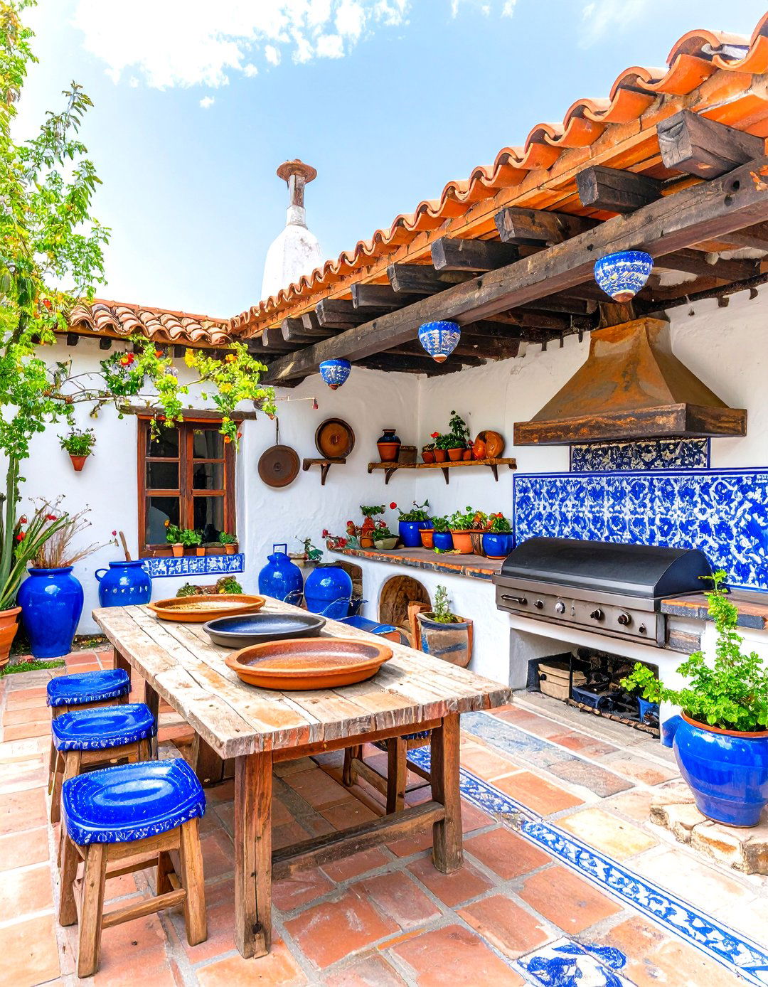 Traditional Comal Mexican Outdoor Kitchen - 20 Mexican Outdoor Kitchen Ideas