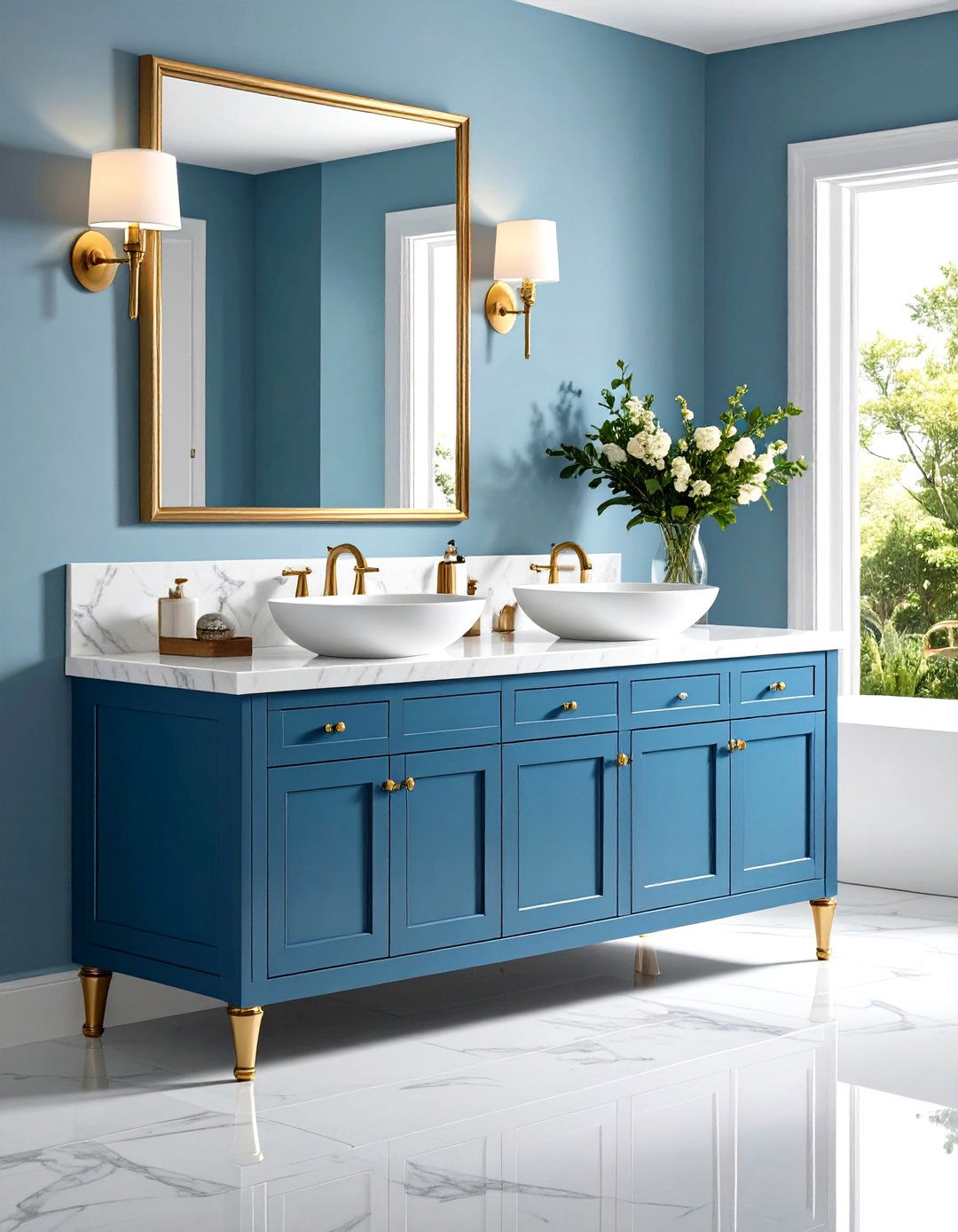 Traditional Console Sink Bathroom - 20 Traditional Bathroom Ideas