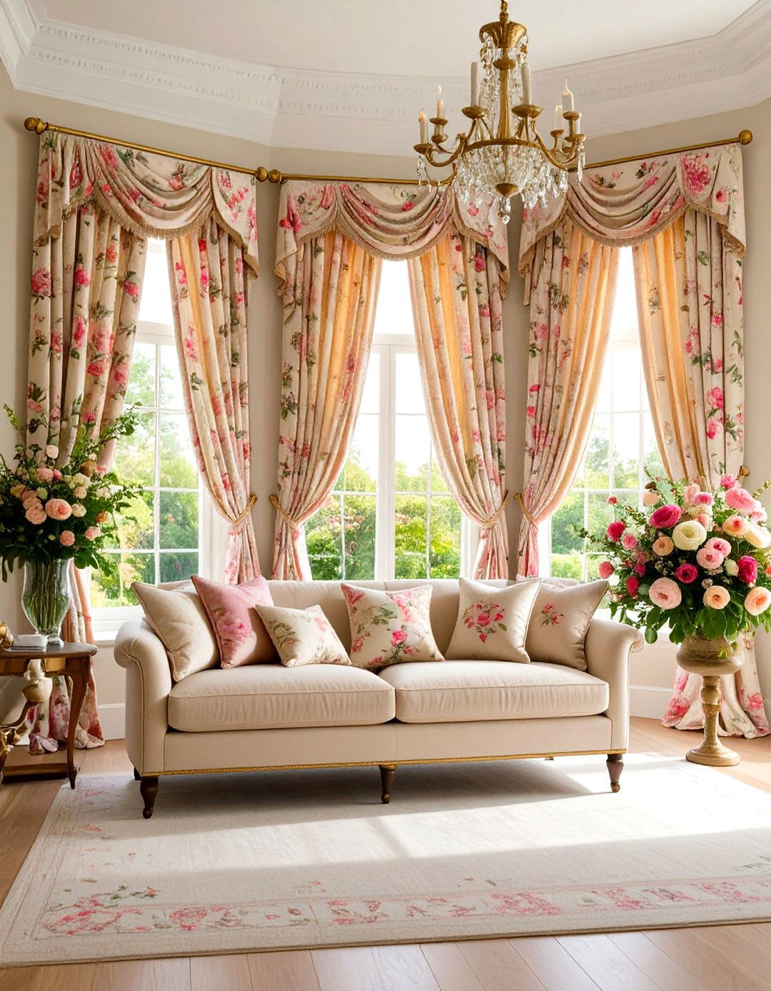 Traditional English Garden Window Treatments - 20 Window Treatments Ideas