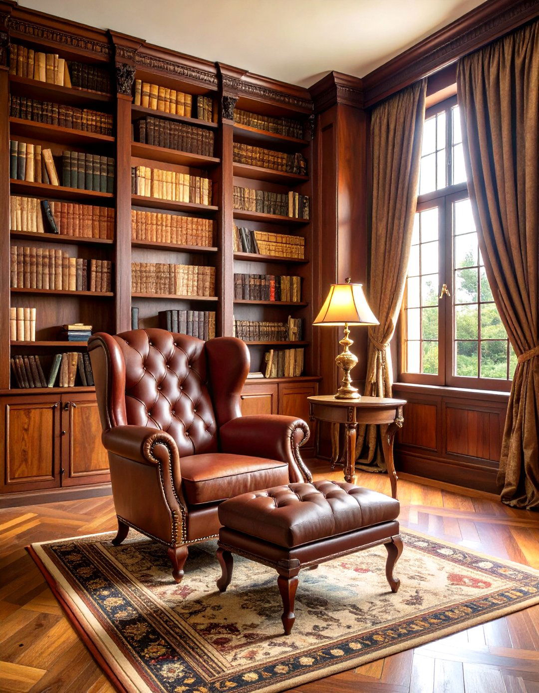 Traditional English Library Reading Room - 20 Reading Room Ideas