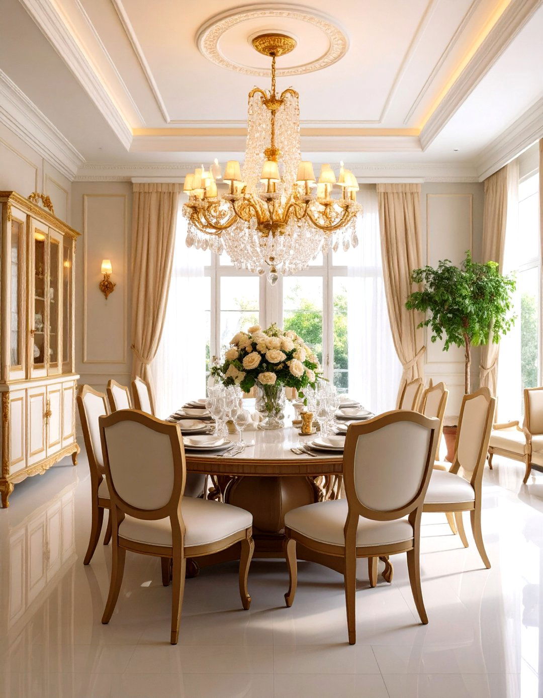 Traditional Formal Dining Room for Special Occasions - 20 Traditional Interior Design Ideas