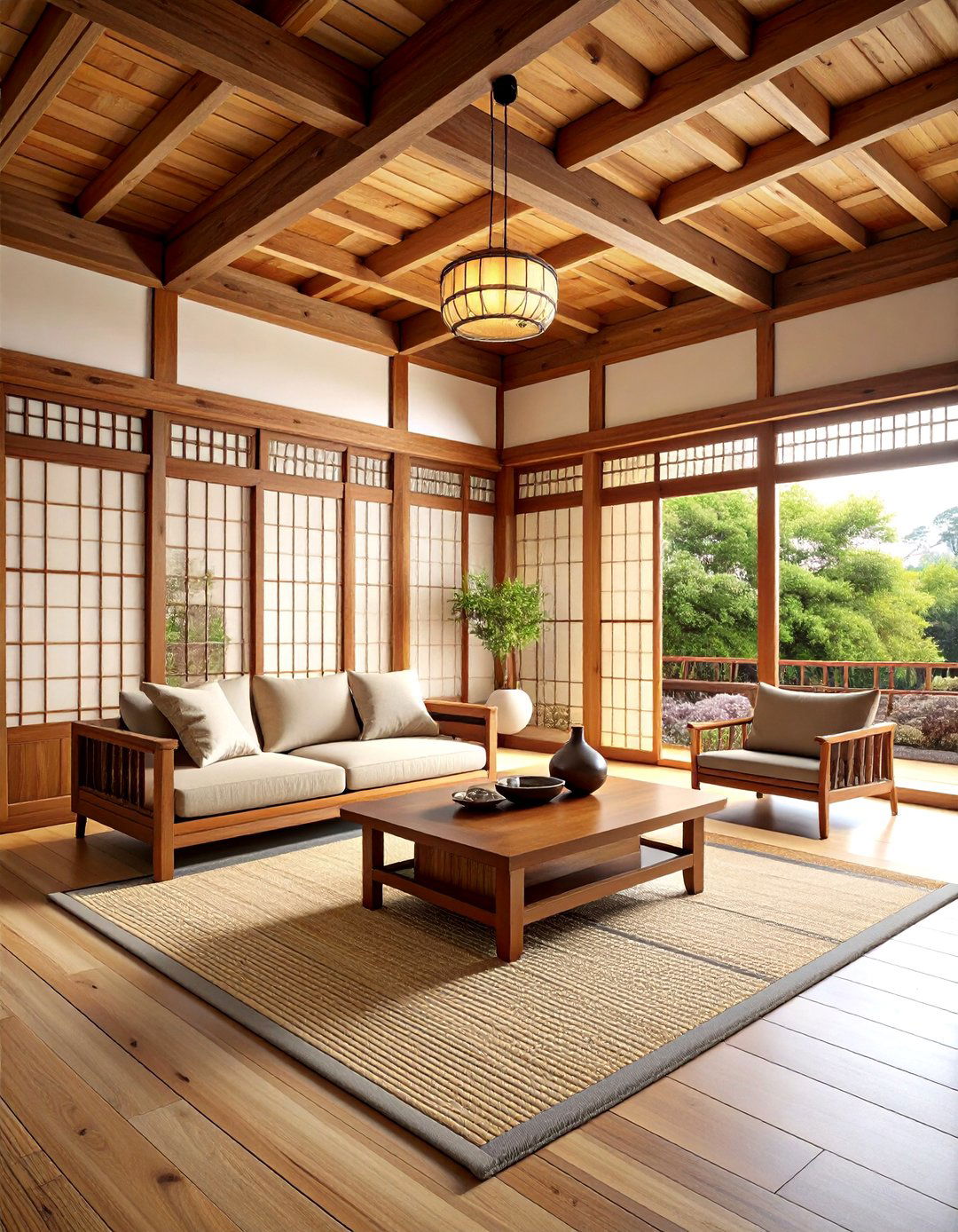 Traditional Hanok Korean Living Room - 20 Korean Living Room Ideas