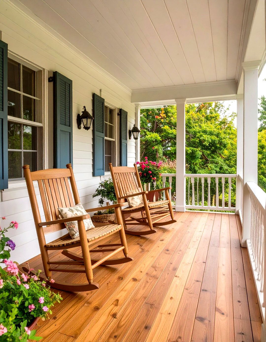 Traditional Hardwood Porch Flooring - 20 Porch Flooring Options