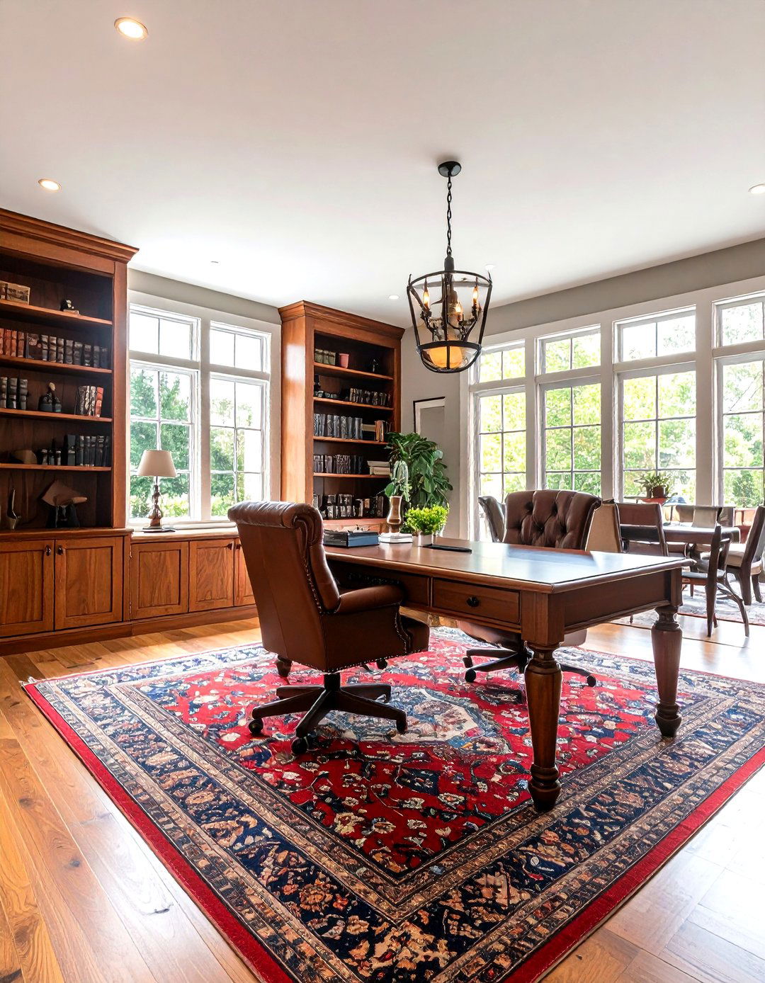 Traditional Home Office with Distinguished Character - 20 Traditional Interior Design Ideas