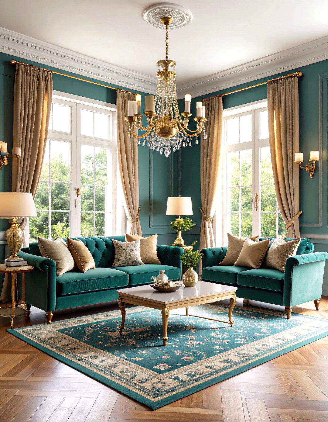 Traditional Lighting with Warm Ambient Fixtures - 20 Traditional Interior Design Ideas