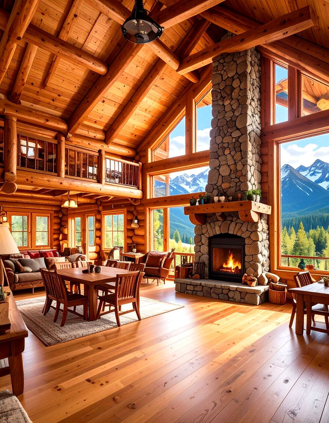 Traditional Log Cabin Rustic Tiny House Retreat - 20 Rustic Tiny House Ideas