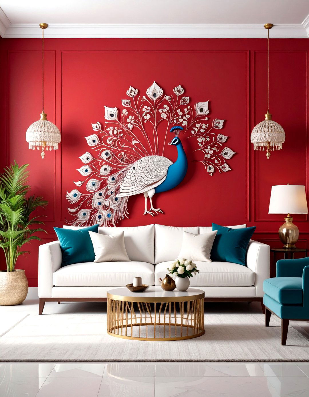 Traditional Mandana Wall Art - 20 Wall Painting Ideas of Any Room