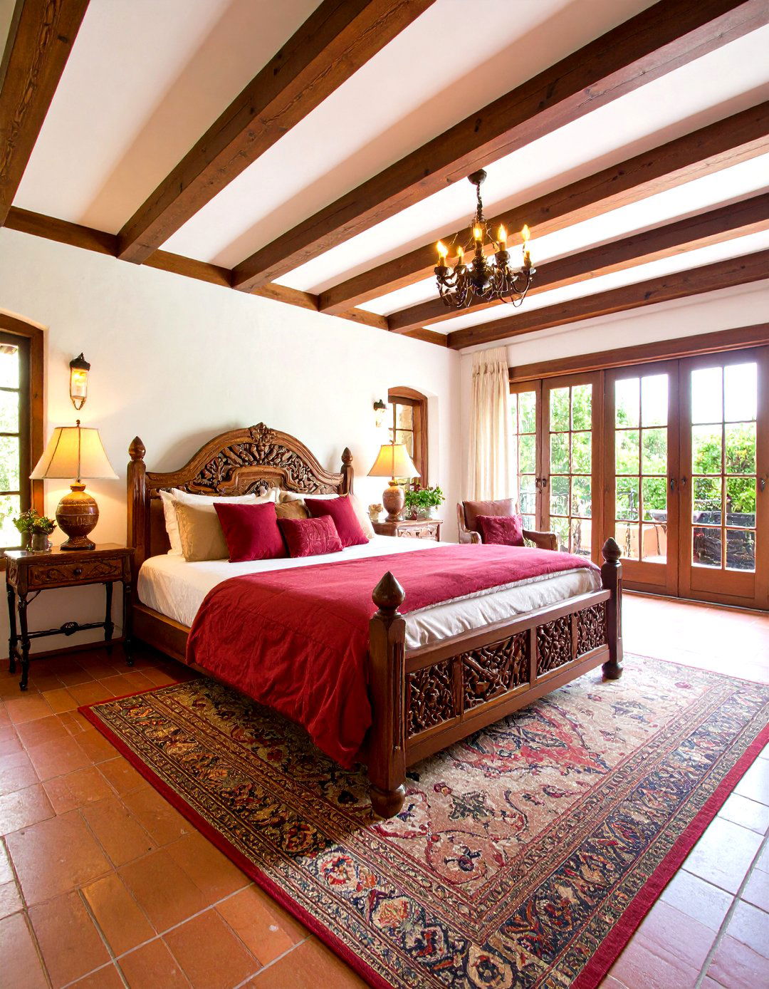 Traditional Mexican Hacienda Bedroom - 20 Mexican Bedroom Ideas