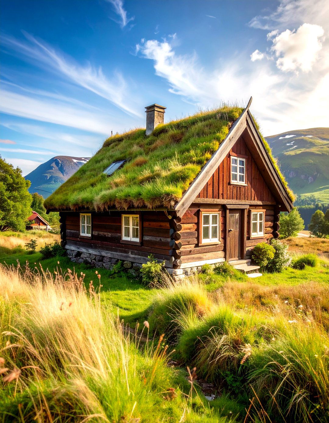Traditional Scandinavian Sod Roof Houses With Green Roofs - 20 Houses With Green Roofs