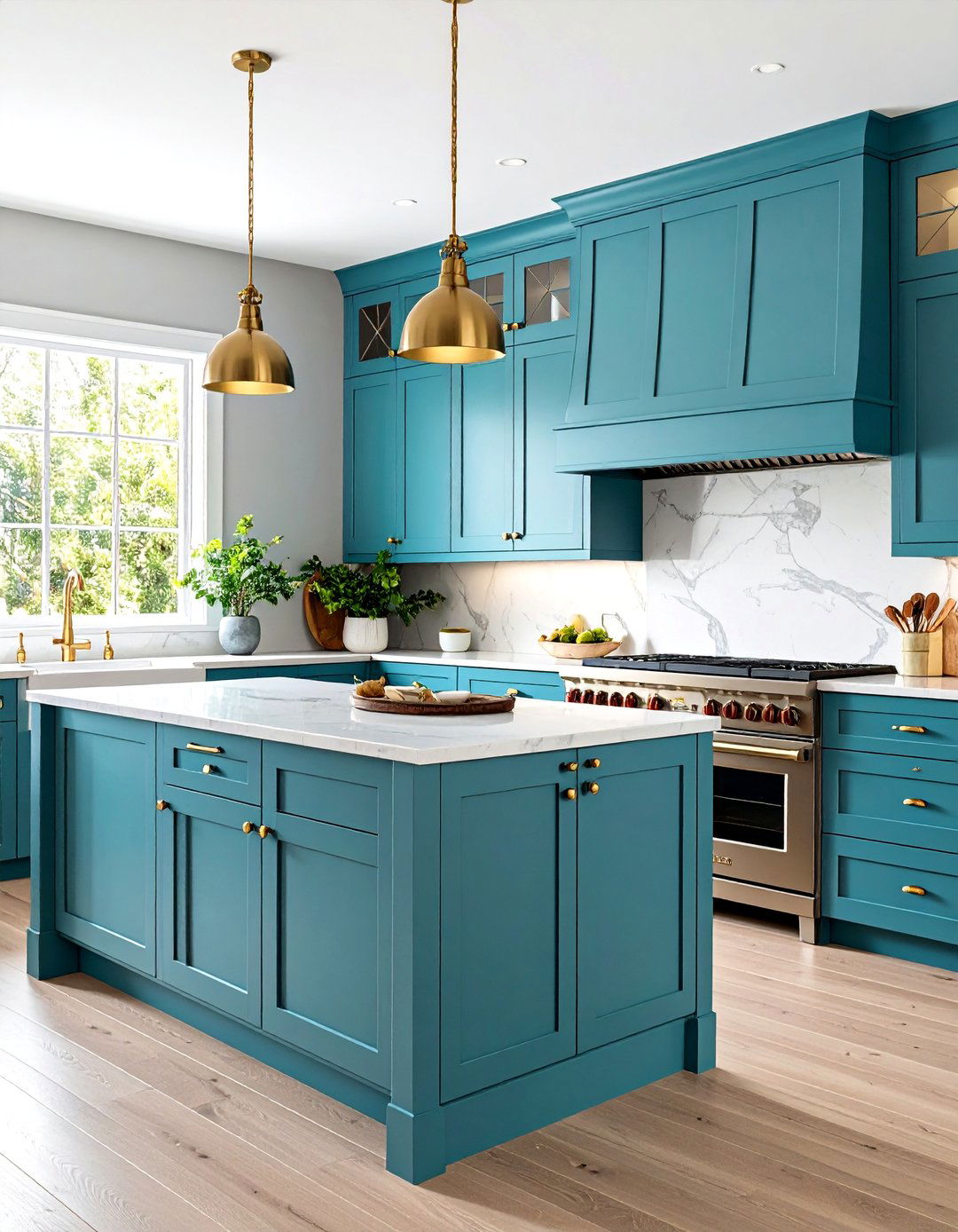 Traditional Shaker Kitchen Cabinet with Modern Updates - 20 Kitchen Cabinet Ideas