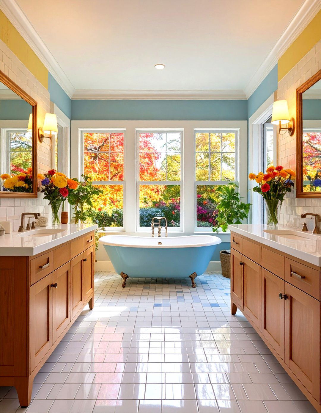 Traditional Subway Tile Bathroom - 20 Traditional Bathroom Ideas
