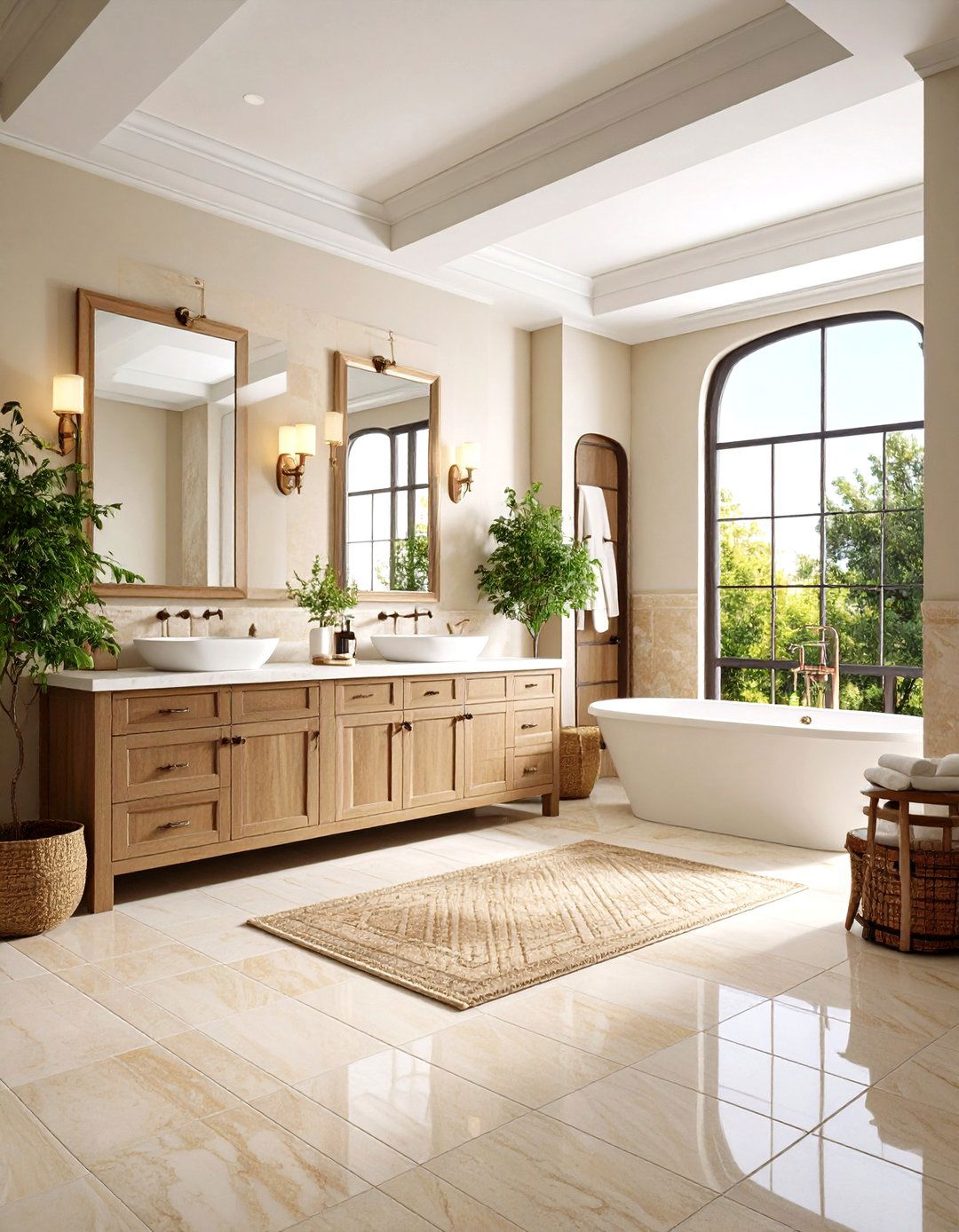 Traditional Travertine Bathroom Layouts - 20 Travertine Tile Bathroom Ideas