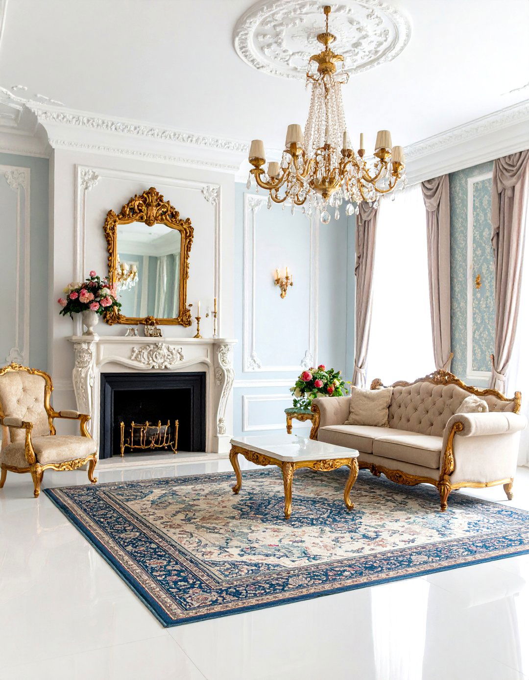 Traditional Victorian Parlor Room Design - 20 Parlor Room Ideas