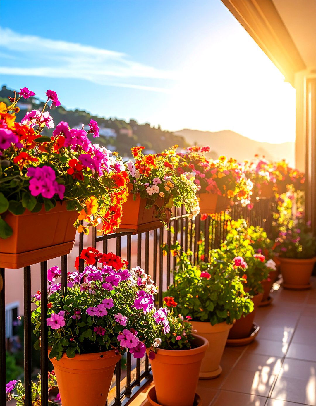Trailing Verbena Balcony Spillover - 20 Flowering Plants for Balcony
