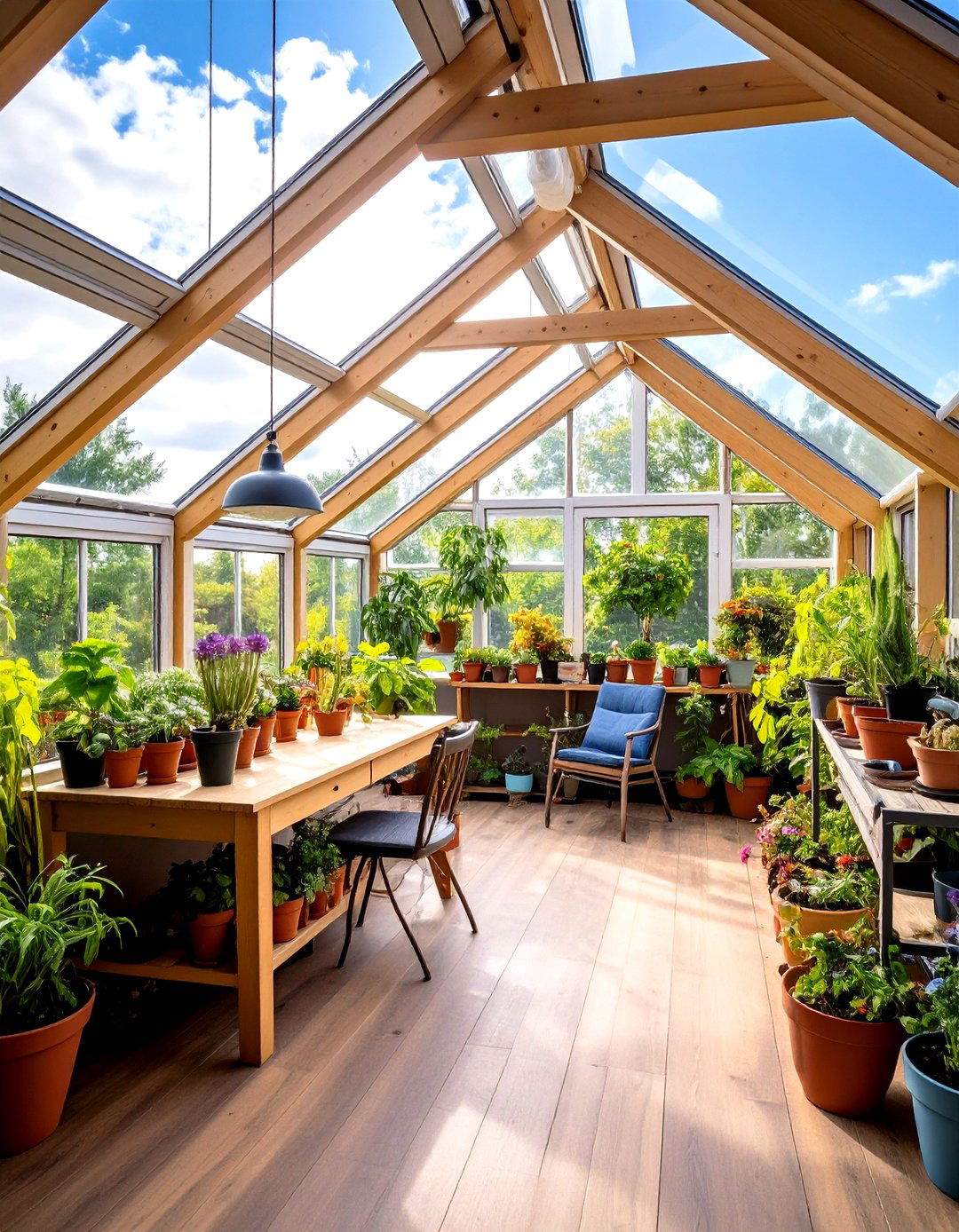 Tranquil Low Ceiling Small Attic Room Greenhouse - 20 Low Ceiling Small Attic Room Ideas