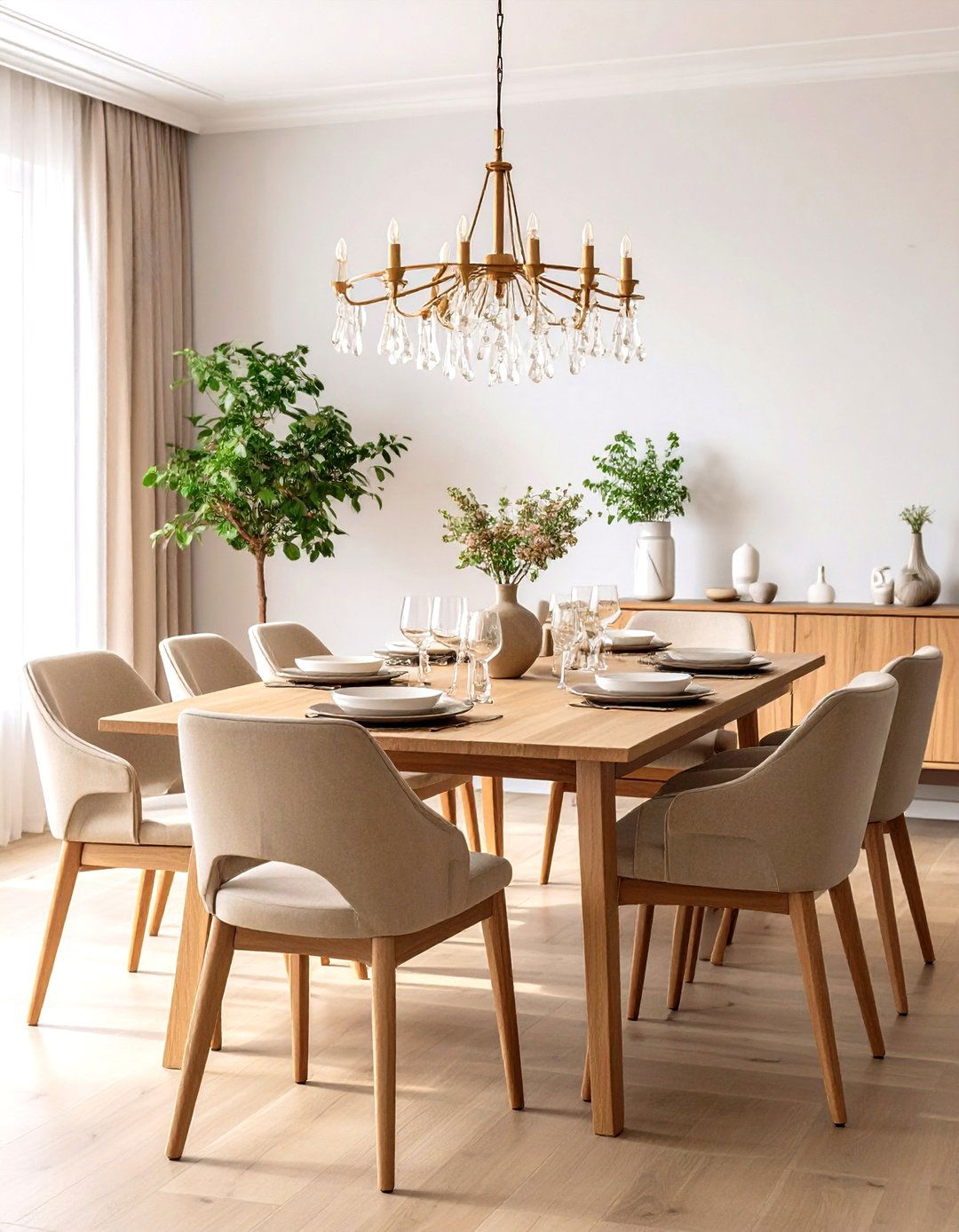 Transitional Dining Room Elements for Elegant Entertaining - 20 Transitional Interior Design Ideas