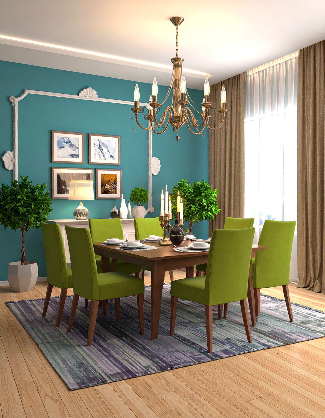 Transitional Dining Room Lighting Control and Ambiance Creation - 20 Transitional Dining Room Ideas