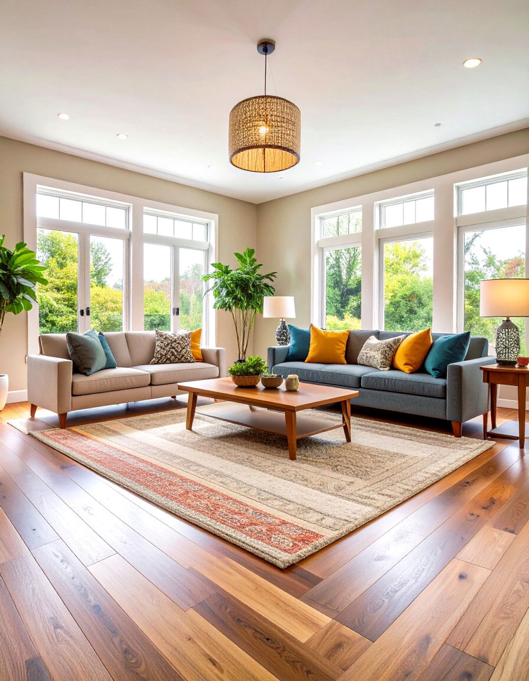 Transitional Flooring Options for Seamless Flow - 20 Transitional Interior Design Ideas