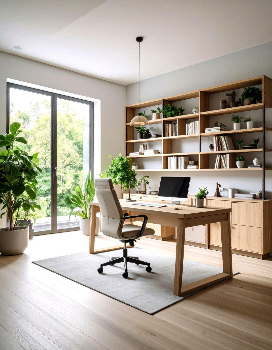 Transitional Home Office Design for Productive Elegance - 20 Transitional Interior Design Ideas
