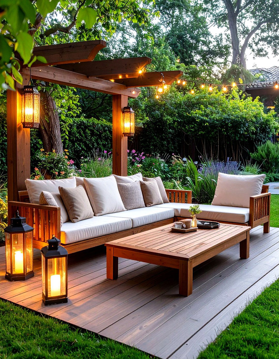 Transitional Outdoor Living Spaces for Extended Comfort - 20 Transitional Interior Design Ideas
